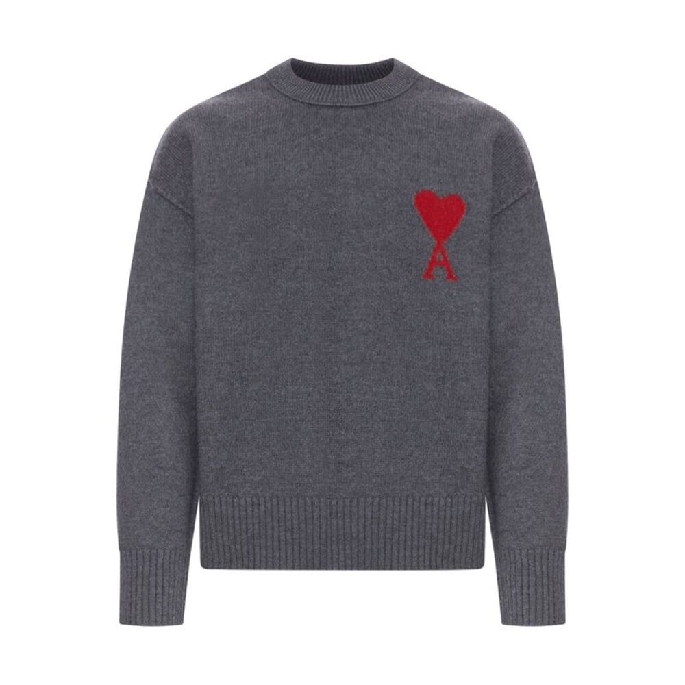Ami Paris Men Ami De Coeur Wool Sweater